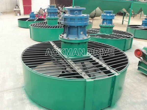 Cycloidal gearboxes applied in mixer