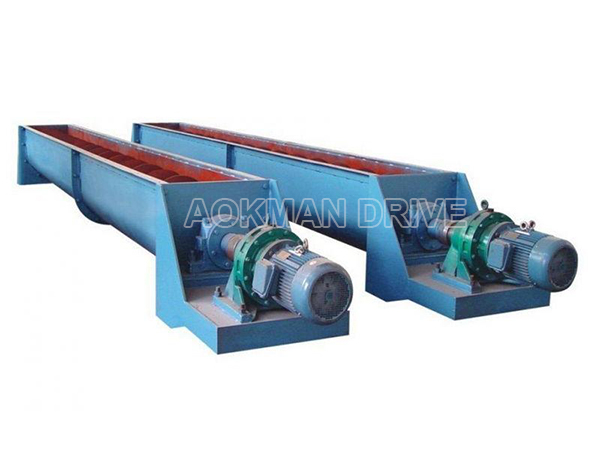 Cycloidal gearboxes applied in screw conveyor