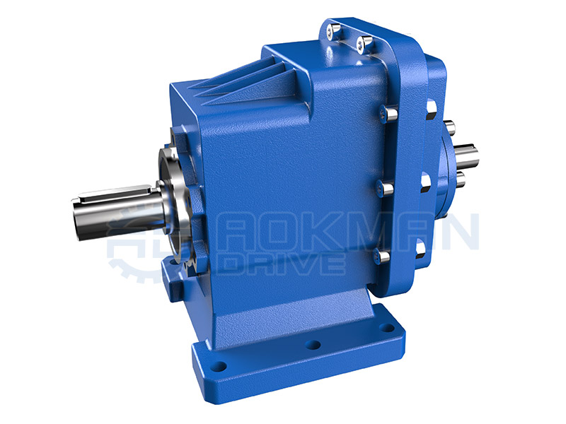 Foot Mounted RC Series Helical Gear Units with Input Shaft