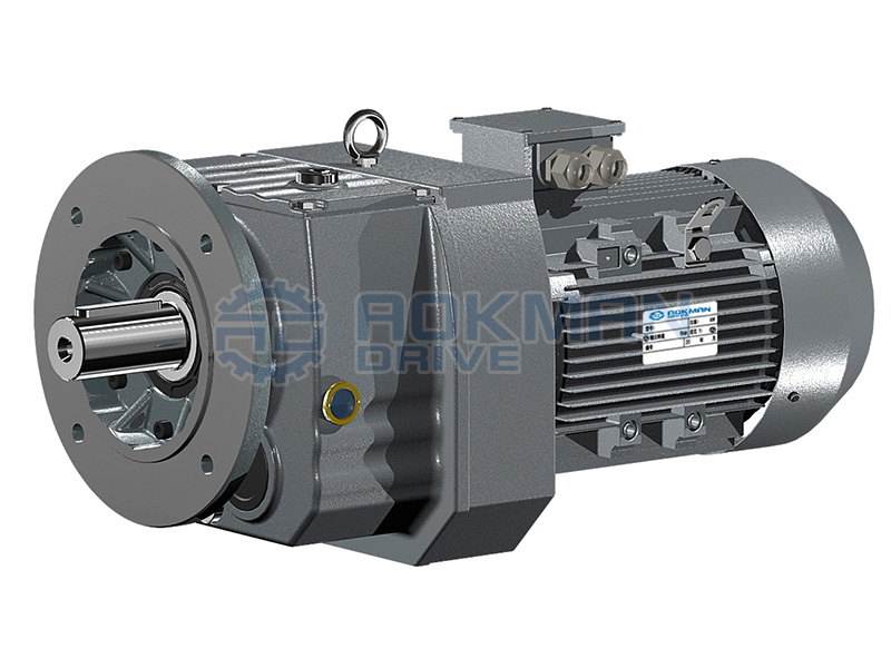 R Series Inline / Coaxial Helical Gear Motors & Gearboxes