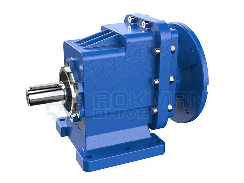 Foot Mounted RC Series Helical Gear Reducers with Input Flange
